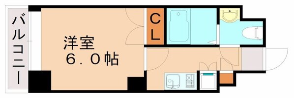 千代県庁口駅 徒歩2分 7階の物件間取画像